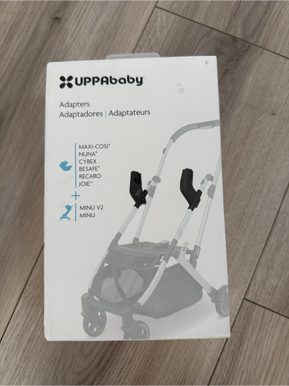 UPPAbaby Minu v1/v2 Adapter (Maxi-Cosi/Nuna/Cybex)